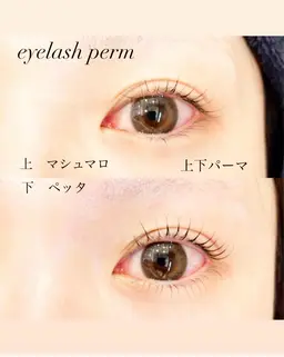 💐逆さまつげさん必見💐下まつ毛パーマ💐