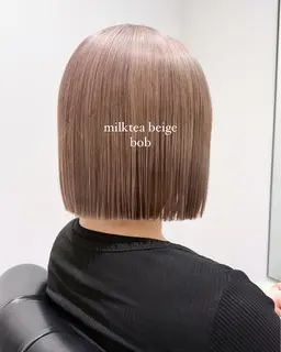 【ハイトーンボブ✨】『カット』＋『ダブルカラー』（ブリーチ1回）