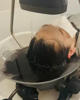 頭浸浴ヘッドスパ、スタイリング💆