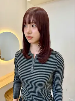 レディースカット『ミディアムレイヤー』🩰※注意事項をお読みの上ご予約下さい🙇🏻‍♀️