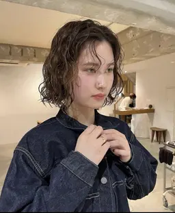 《 パーマモデル 》ケアパーマ＋プレミアムトリートメント men’sも🉑