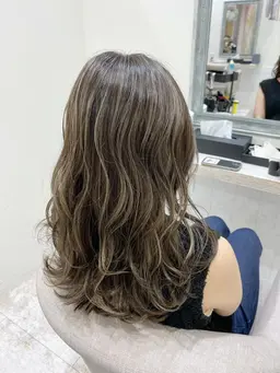 透明感ハイライトカラー＋水分補給Tr