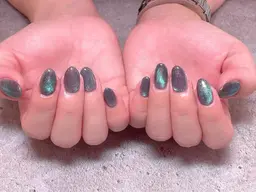 マグネット・ミラー・オーロラ［ストーン4粒付き］