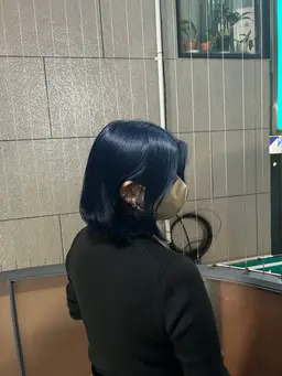 根元ブリーチ➕カラー➕Aujuaケアマスク