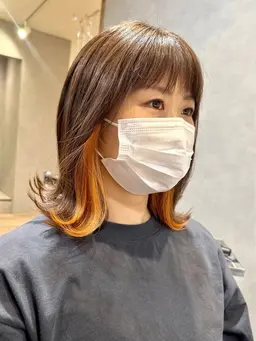 インナーカラー 🫧🩷