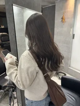 🫧成人式前に🫧艶カラー＋高保湿トリートメント🤍