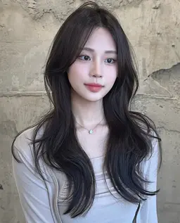 🉐【3名限定】❤️韓国式カット（レイヤー,ハッシュカットなど）＋髪質改善カラー＋高濃度トリートメント