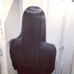 ☔️湿気対策☔️髪質改善ストレートトリートメント+ケアカラー