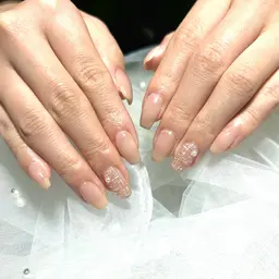 【他店オフ込】〈ハンド〉🤎ワンカラー＋お好きなアート2本*･✴︎ （マグネット追加料金＋¥1100）