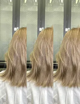 💛冬でも明るく💛ブリーチ（実質ブリーチ1回無料）+イルミナカラー+5ステップディープレイヤートリートメント