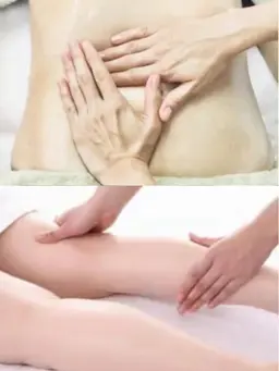 腸もみ+ふくらはぎリンパドレナージュ45分コース🌸 【温活腸セラピー💫】お腹と足の冷えむくみケア💆‍♀️🌈