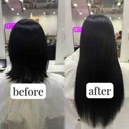 【✨️3月25日限定メニュー✨️】シールエクステ80本➕馴染ませカット✂️《韓国ヘア/ロング/バージン毛100%》