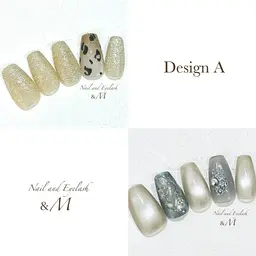 オフ無料★【デザインⒶ】甘皮カット有 💅フィルイン✨️