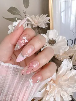 ハンドネイル付け放題メニュー(アート、ストーン10本コース)※オフ、長さ出しは入っておりません