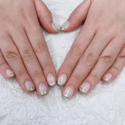🌺ガラスフレンチ【ベース色込み】