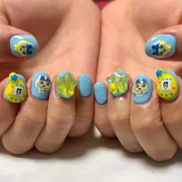 【オフ無し】120分アートし放題　パーツつけ放題