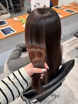髪質改善ストレート