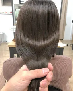🫧【髪質改善】酸性ストレート（ブリーチ毛でも可）🫧［全体酸性ストレート』＋［ケアトリートメント］
