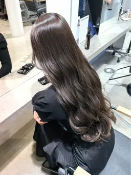 【18時以降限定】艶感UP⭐️透明感　寒色系カラー