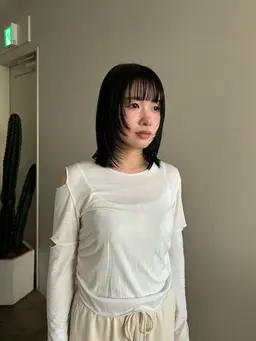 似合わせカット＋スッキリ炭酸シャンプー🫧