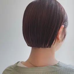 🏷️ボブカット＋ブリーチなしダブルカラー＋2stepトリートメント