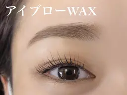 アイブロウワックス脱毛 練習モデル