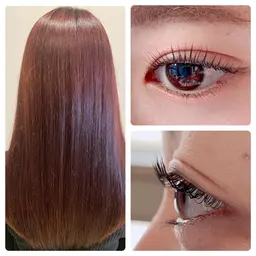 【ミニモ限定✨】艶感イルミナカラー+まつげパーマ 【西荻窪】