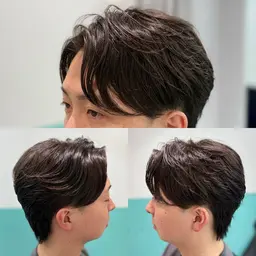 カット+眉毛カット(シャンプー+セット)