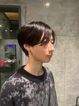 メンズカット➕ワンカラー🪽