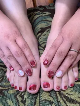 フットネイルワンカラーオフ込み価額💅