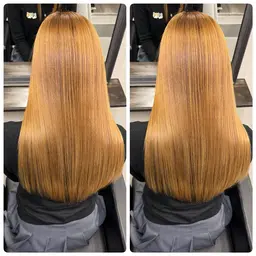 【ブリーチ毛でもかけられる⭕️】プレミアム酸性縮毛矯正or ストレートパーマ+トリートメントご提案しますダメージレス⭕️