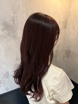 【成人式前に👘✧*｡】カラー ＆ フローディア髪質改善🫧うるツヤ美髪 #韓国 #艶髪