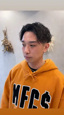 カット+パーマ（ツイスト可）+スキャルプトリートメント