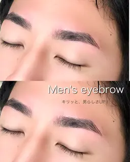 【2/14 男性限定】アイブロウWAX⭐️新人スタッフの練習モデル！(詳細を必ず確認お願いいたします。)