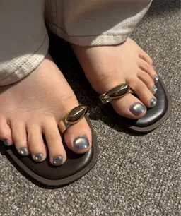 【ジェルオフ有り】(フットジェルネイル)とりあえず予約!※デザインにより料金変わります。¥6,500~