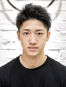 メンズカット【アップバング】