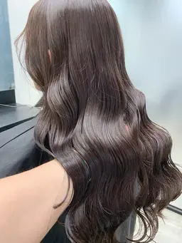 似合わせカット+潤い艶カラー