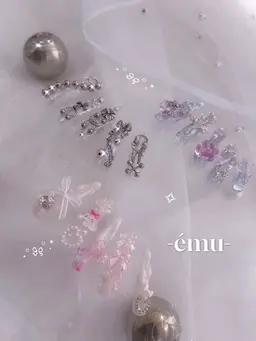 💗Allやり放題メニュー💗デザイン•パーツつけ放題⭐️長さだし10本まで全て込み【オフなし】【ご新規様、ミニモ学割】