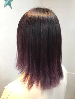 【土.日.祝+1000円】カット+縮毛矯正+トリートメント