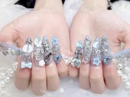 🌸期間限定🌸初回シェルオフ無料🌻自爪90分パーツつけ放題🌸ゴテゴテok ¥9500