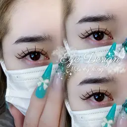 【ミニモ限定価格】🎀フラットラッシュ付け放題🎀オフ+束感コーティング込み🖤 LED+1000円