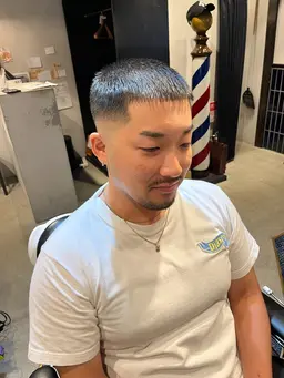 高めフェードカット