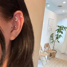 耳ツボジュエリー💎5粒