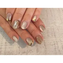 𖥧handジェル simple art(art4本まで)