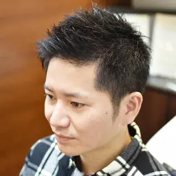 【メンズカット・白髪染め】眉カット込　白髪をしっかり染めたい方はこちら💁‍♂️オーガニックカラーで頭皮ダメージ⬇️