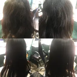 フォルムカット+モイストストレート+高級トリートメント+たっぷりスチーム