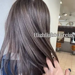 【脱白髪染めプラン】ハイライト&透明感白髪ぼかしカラー🤎ASIA2STEPトリートメント付き