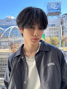 🔹メンズカット+波巻きスパイラルパーマ ¥11000🔹