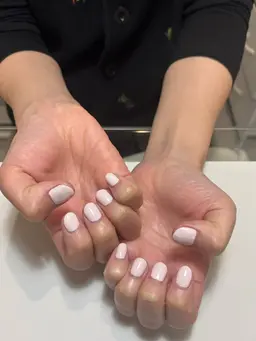 オフなしワンカラー(2色まで)  パーツ付き(両手2本まで)