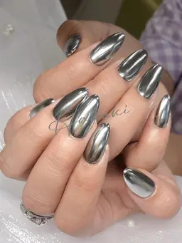 ✨キラキラ✨フラッシュネイルorミラーネイル(オフ込み)